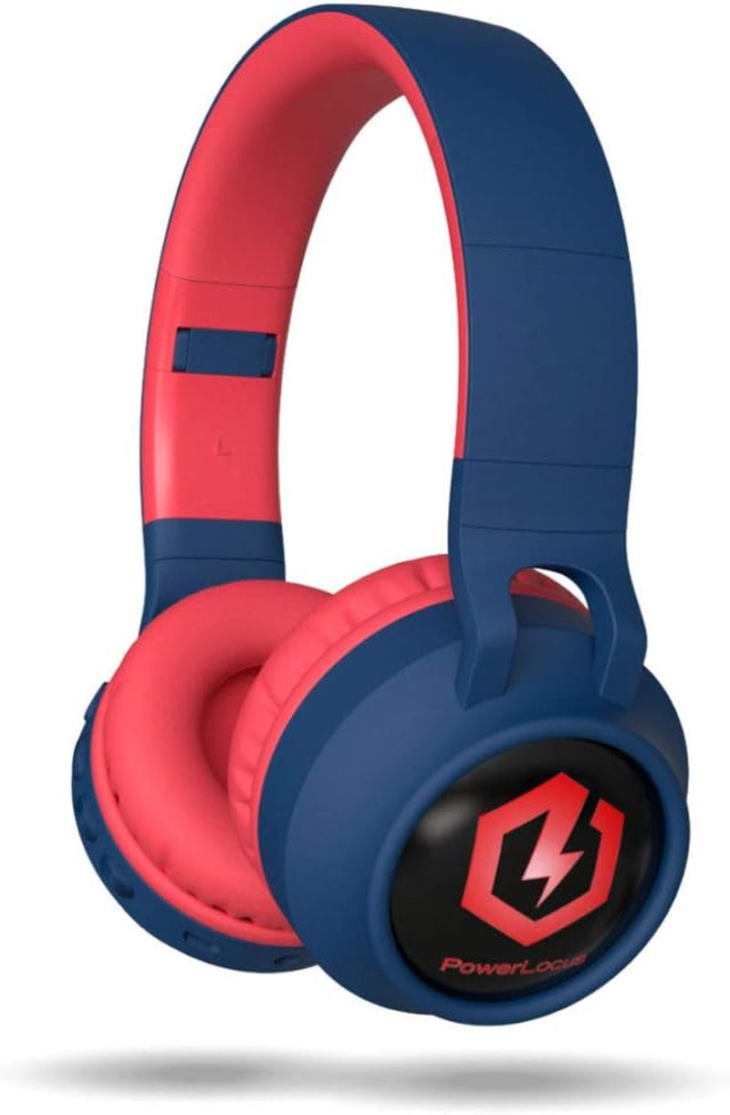 Kids Cat Ear Headphones, Bluetooth 5.3 Wireless, LED Lights, Safe Volume Limit, Micro SD/TF, for Ipad, Tablet, Travel (Pink)